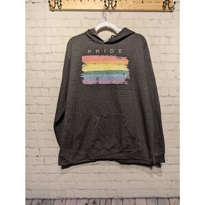 Delta fleece men's pride pullover hoodie xl*